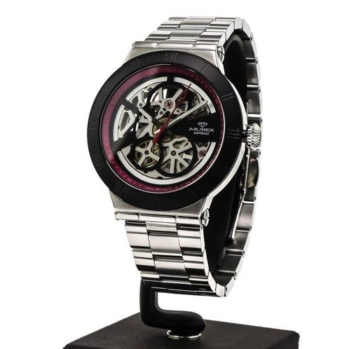 Murex - SUPREMO Skeleton Automatic - MUA672SK-SB-5 - Sans, Handtassen en Accessoires, Horloges | Heren