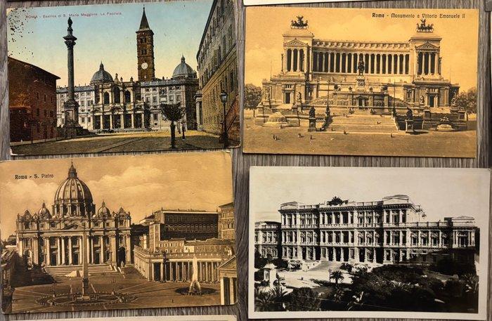 Grande lot de cartes postales historiques de Rome – premiers, Verzamelen, Postkaarten | Buitenland