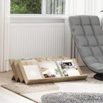 vidaXL Tijdschriftenrek Sonoma Eik 90 x 53 x 28,5 cm Bewerkt, Huis en Inrichting, Woonaccessoires | Krantenbakken en Lectuurbakken