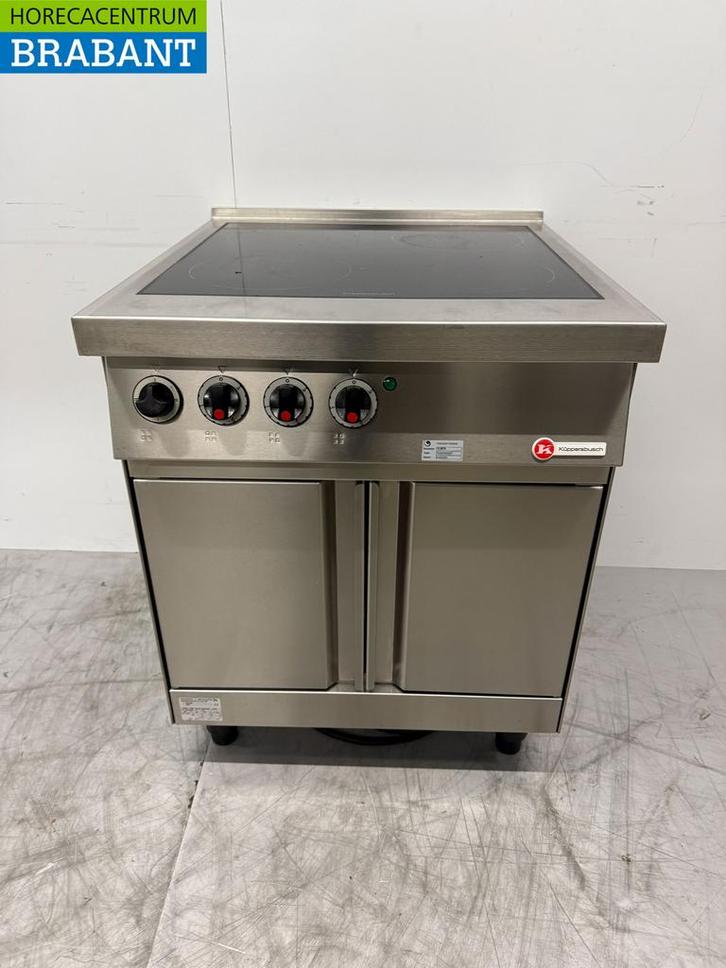 Cuisinière en céramique Kuppersbusch 4 feux en acier, Zakelijke goederen, Horeca | Overige, Verzenden