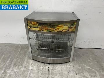 Vitrine en acier inoxydable 64.5 cm 230V Horeca, Verzenden