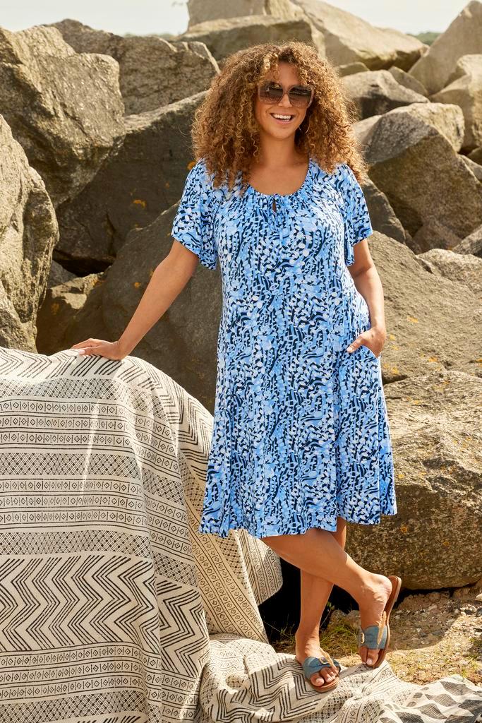 ZHENZI jurk Fien koord halsXXL=58Maat 46/48 (XL) of groter, Vêtements | Femmes, Robes, Envoi