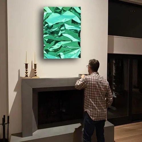 AVA Design - Hurricane Green design PREMIUM, Antiek en Kunst, Kunst | Schilderijen | Modern