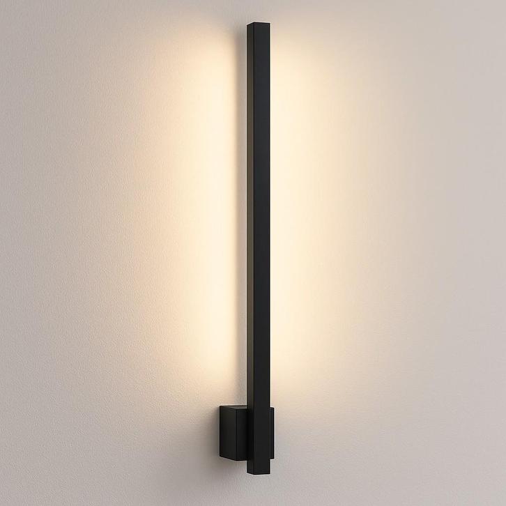 Wandverlichting modern Bar Muurlamp Zwart Buitenverlichting, Tuin en Terras, Buitenverlichting, Verzenden