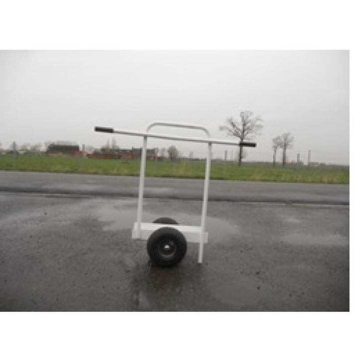 Platenwagen klein polypropyleen velg met luchtbandwiel, Doe-het-zelf en Bouw, Transportwagens