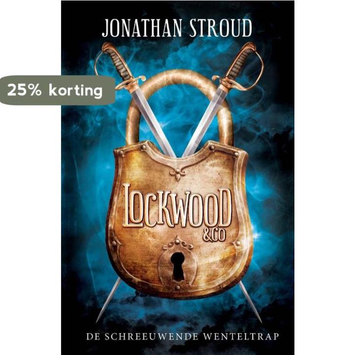 De schreeuwende wenteltrap / Lockwood en Co / 1, Boeken, Kinderboeken | Jeugd | 13 jaar en ouder, Zo goed als nieuw, Verzenden