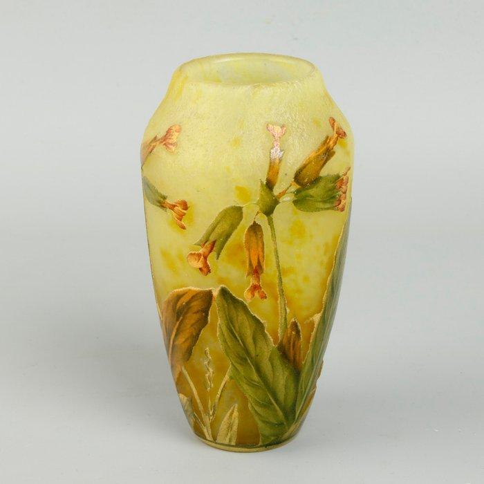 Daum Frères - Daum - Vaas - Glas - Primrose, Antiquités & Art, Antiquités | Verre & Cristal