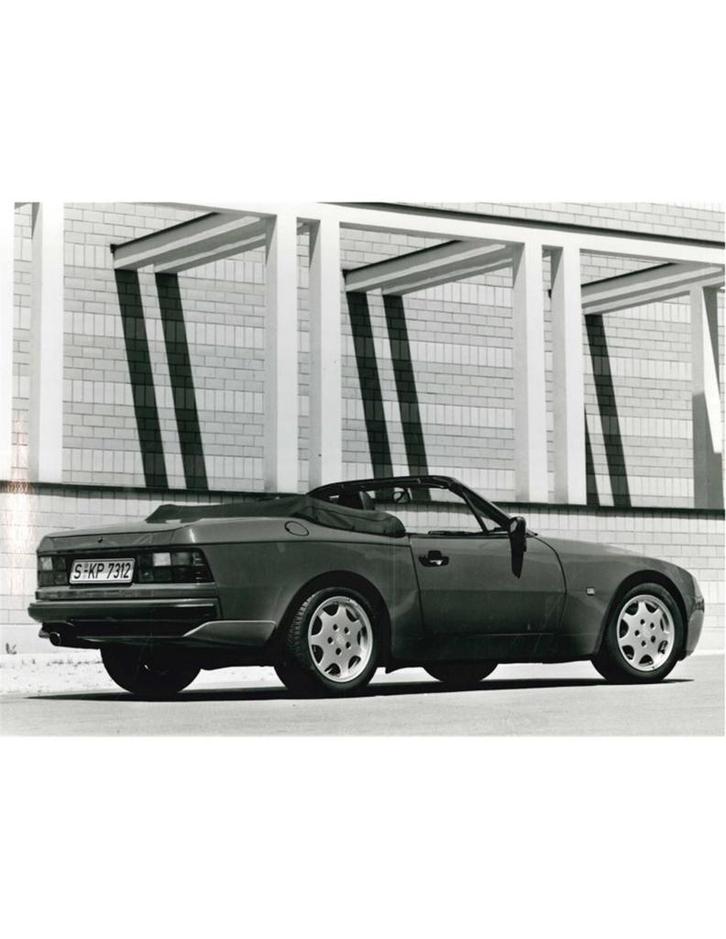1991 PORSCHE 944 CABRIOLET PERSFOTO, Livres, Autos | Brochures & Magazines, Enlèvement ou Envoi