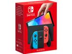 Nintendo Switch OLED Rood/Blauw in Doos (Nette Staat & Kr..., Games en Spelcomputers, Spelcomputers | Nintendo Switch, Ophalen of Verzenden