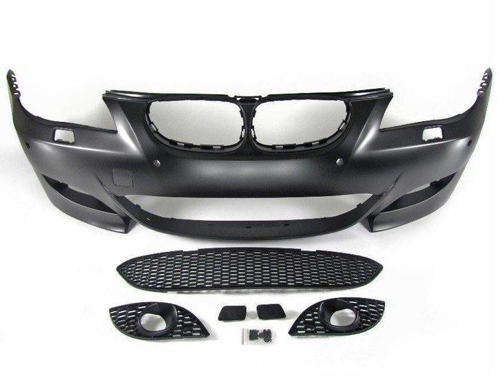 EVO Look Voorbumper + PDC BMW 5 Serie E60 E61 B0182, Auto-onderdelen, Carrosserie, Nieuw, BMW, Voor, Bumper