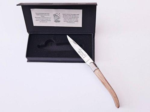 Laguiole - Pocket Knife - Maple Wood - style de - Zakmes, Antiquités & Art, Antiquités | Ustensiles de cuisine