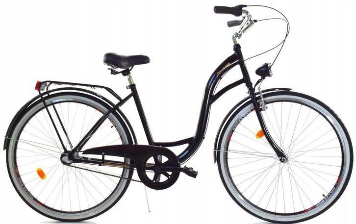 Meisjesfiets - 26 inch - met 3 versnellingen - zwart, Fietsen en Brommers, Fietsen | Meisjes, Nieuw, Ophalen of Verzenden