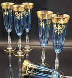 Artemisia - Champagne fluitje (6) - Cordis - Kristal, Antiek en Kunst