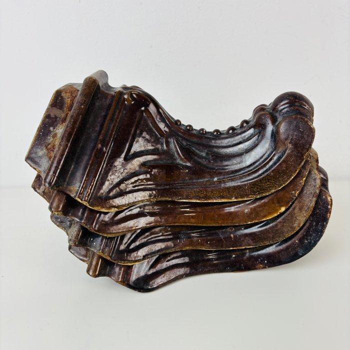 Standaard (4) - Antieke 19e eeuw - Gietijzer, Keramiek -, Antiek en Kunst, Curiosa en Brocante