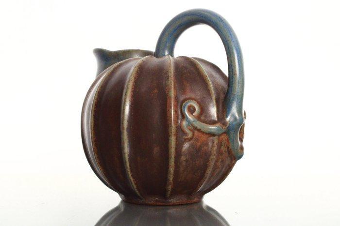 Louis Lourioux - Kan - Pompoen - Aardewerk, Antiquités & Art, Antiquités | Verre & Cristal