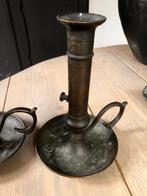 Kandelaar (2) - Vernikkeld messing