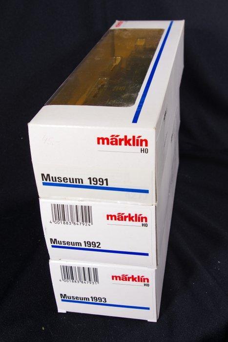 Märklin H0 - Modeltrein goederenwagon (3) - Museumwagen, Hobby en Vrije tijd, Modeltreinen | H0