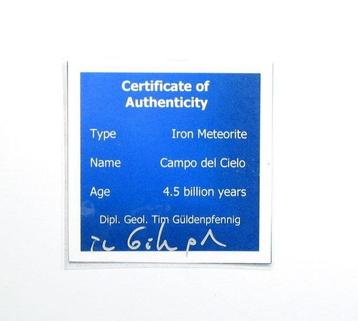 50 x Meteoriet Campo del Cielo grof ijzeroctaëdriet, type
