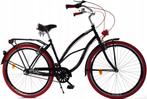 Damesfiets - beach cruiser - 28 - 3 versnellingen - zwar..., Fietsen en Brommers, Ophalen of Verzenden, Nieuw