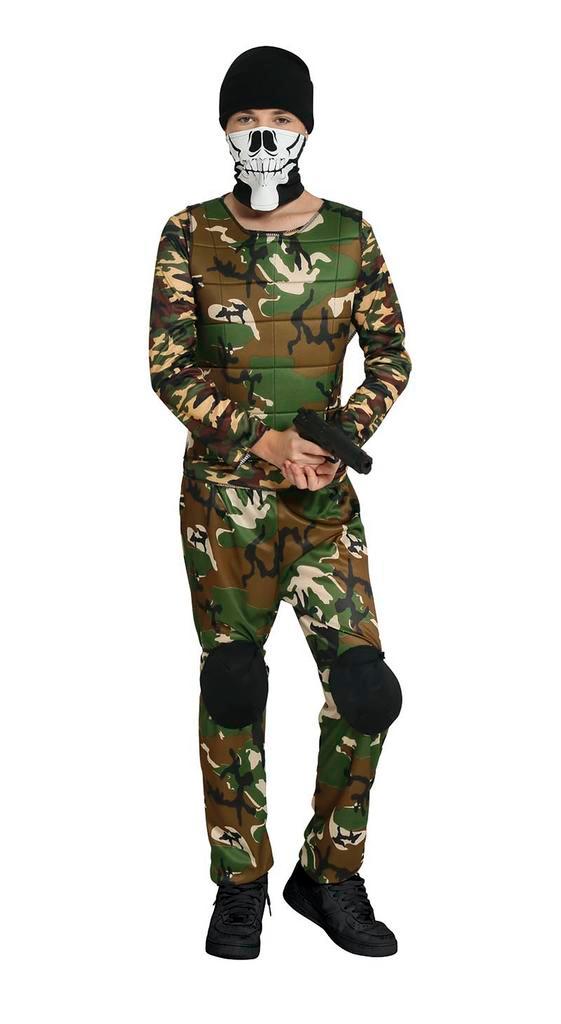 Militairen Kostuum Jongen 14/16 jaar, Kinderen en Baby's, Carnavalskleding en Verkleedspullen, Nieuw, Verzenden