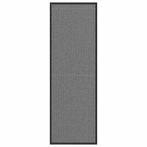 vidaXL Deurmat 60x180 cm antracietkleurig, Tuin en Terras, Verzenden, Nieuw