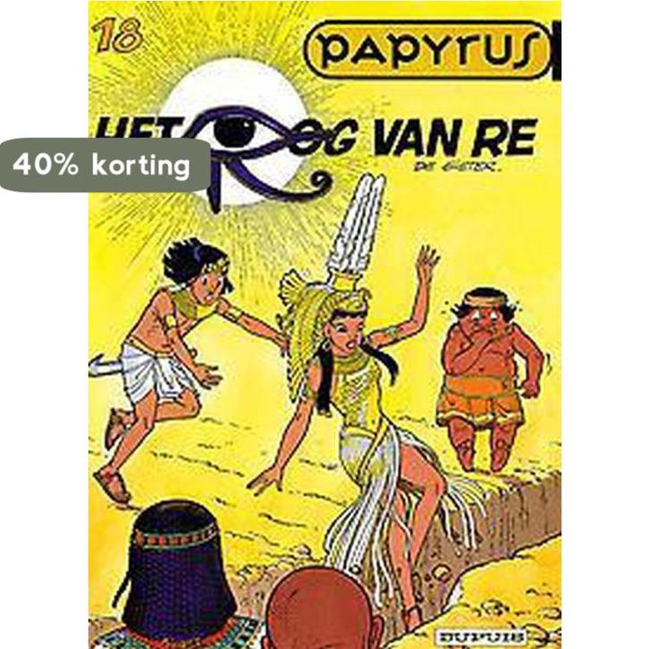 Het oog van Re / Papyrus / 18 9789031420780 L. de Gieter, Boeken, Stripverhalen, Gelezen, Verzenden