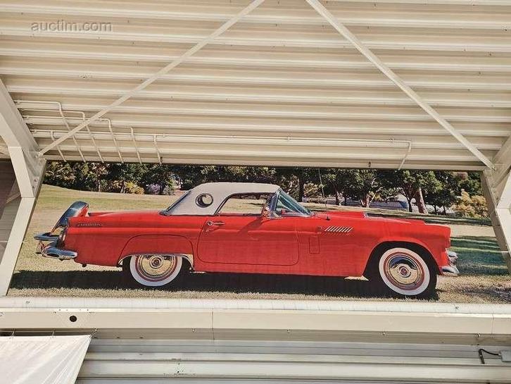 decoratieve spandoek   FORD THUNDERBIRD, Huis en Inrichting, Overige Huis en Inrichting, Ophalen