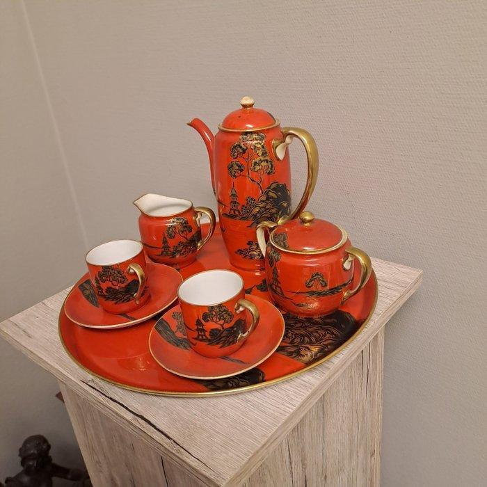 noritake - Drinkservies (6) - Porselein - Japans koffieset, Antiquités & Art, Antiquités | Meubles | Tables