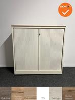 Roldeurkast - Ahrend - 120x120x45cm - wit met metalen roldeu, Werkplek, Ophalen of Verzenden, Gebruikt, Kast