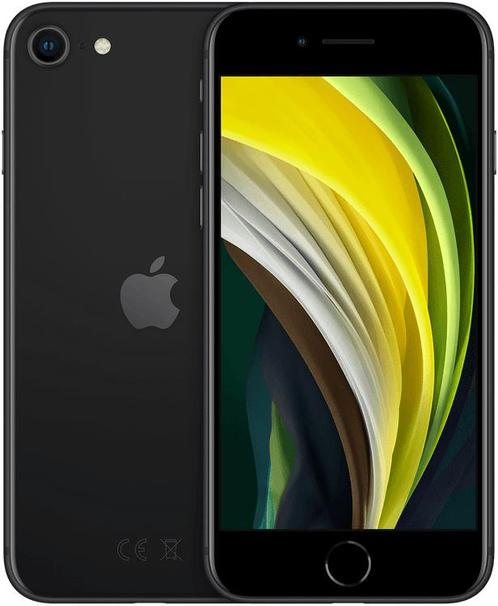 nieuwstaat Apple iPhone SE 2020 64GB zwart + nieuwe accu, Telecommunicatie, Mobiele telefoons | Apple iPhone, Zo goed als nieuw