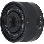 Sony FE 35mm F/2.8 ZEISS Sonnar T* occasion, Audio, Tv en Foto, Foto | Lenzen en Objectieven, Verzenden, Zo goed als nieuw