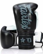 Fairtex x Booster Kickboks Handschoenen FXB BG V2 Zwart Wit, Verzenden, Nieuw, Overige