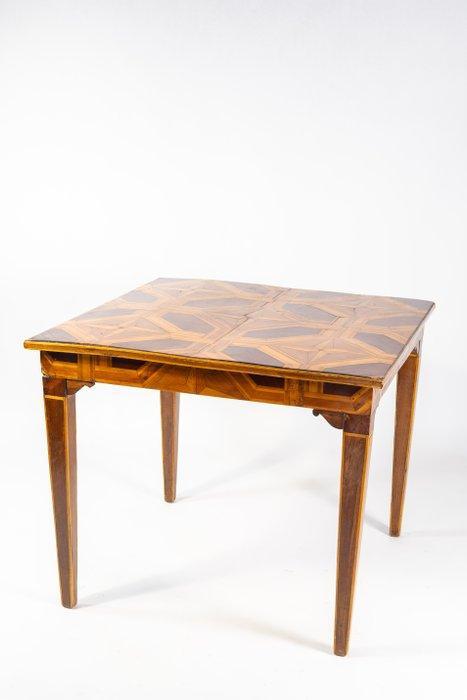 Tafel - Buxushout, Eik, Kersenhout, Mahonie, Palissander,, Antiek en Kunst, Curiosa en Brocante