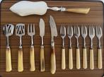 Maison Cailar Bayard - 3 Hallmarks - Bestekset voor 12, Antiek en Kunst