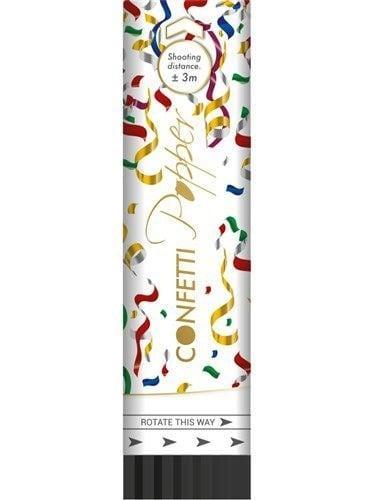 Gekleurde Confetti Kanon 20cm, Hobby & Loisirs créatifs, Articles de fête, Envoi