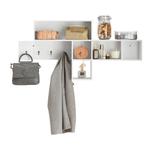 2eChoix | SoBuy FHK17-W Porte-manteau Etagère murale -, Ophalen of Verzenden, Nieuw