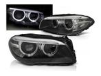 BMW F10/F11 2010 tot 07-13LED tube koplamp unit  Zwart, Verzenden