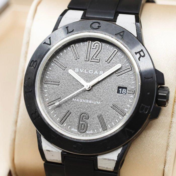 Bvlgari - Diagono - DG41SMC - Unisex - 2020+, Handtassen en Accessoires, Horloges | Heren