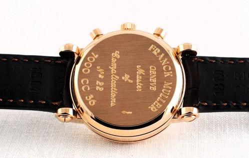 Franck Muller - Chronograph 7000 - Automatic - 18 Carat, Handtassen en Accessoires, Horloges | Heren