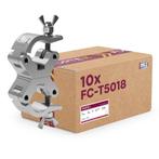 10x FORTEX Swivel Coupler truss klem WLL 750kg buis Ø48-51mm, Muziek en Instrumenten, Verzenden, Nieuw