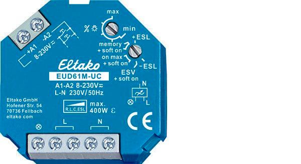Eltako EUD Dimmer - 61100903, Bricolage & Construction, Éclairage de chantier, Envoi