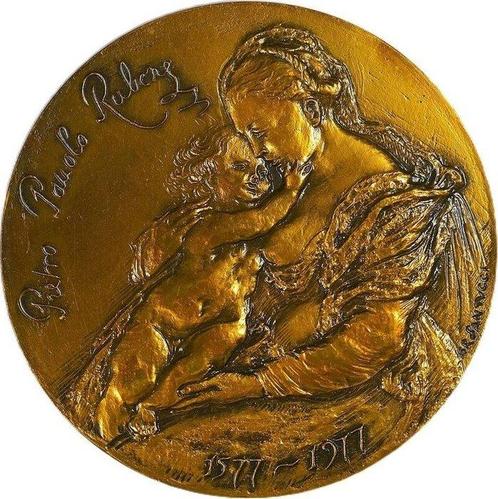België. Historical Medal UNESCO – Rubens Commemorative, Postzegels en Munten, Munten en Bankbiljetten | Toebehoren