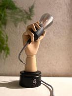 Caroline Schilling - Lamp - Staal, Hout, Glas, Textiel -