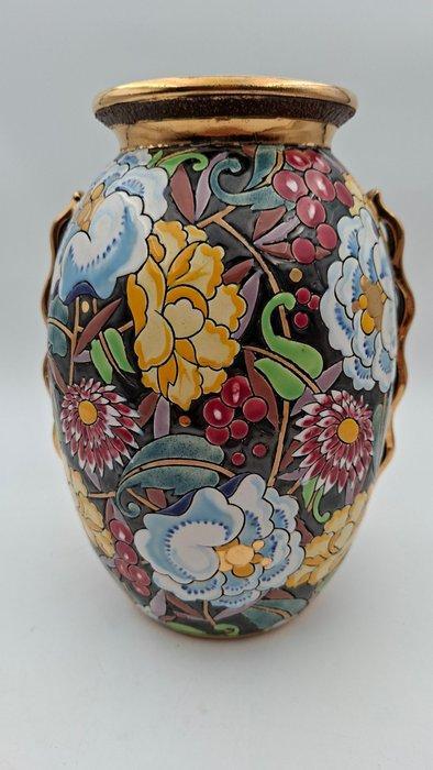 Boch Frères - Raymond Chevallier - Vaas - Art-deco vaas -, Antiquités & Art, Curiosités & Brocante