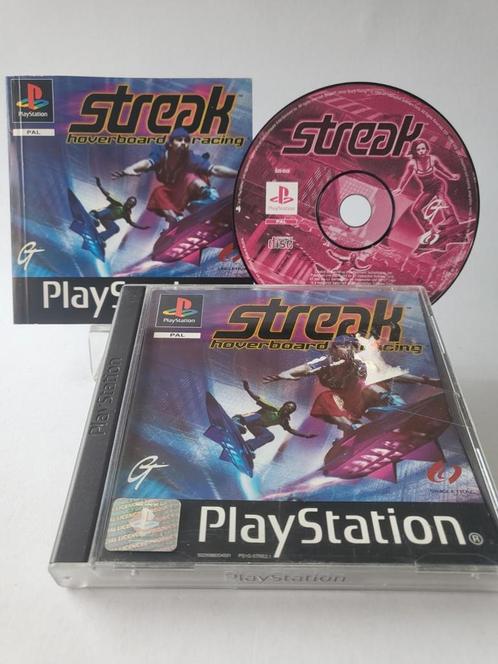 Streak Hoverboard Racing Playstation 1, Consoles de jeu & Jeux vidéo, Jeux | Sony PlayStation 1, Enlèvement ou Envoi