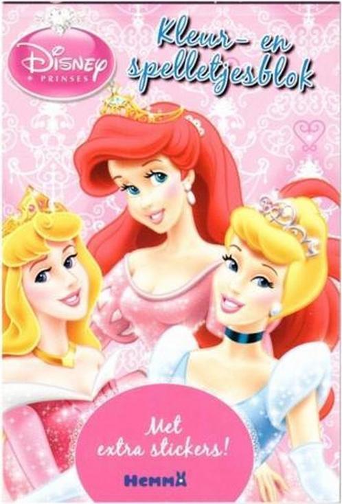 Disney Princess kleur- en spelletjesblok 9789041228680, Livres, Livres pour enfants | Jeunesse | 10 à 12 ans, Envoi