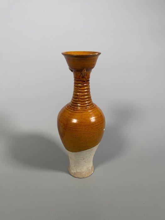 Oud Chinees - Liao-dynastie, Bruine geglazuurde hoge vaas -, Antiek en Kunst, Antiek | Overige Antiek