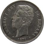 Espagne. Amédée Ier. 5 Pesetas Acuñadas en Madrid en 1871