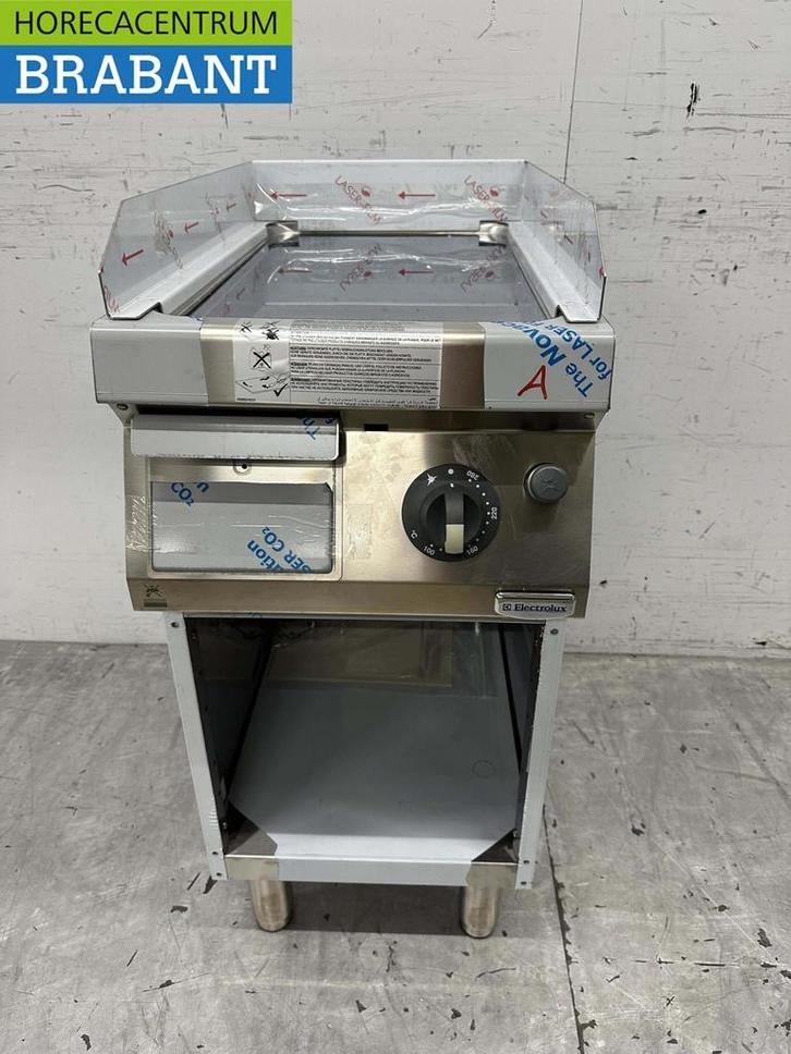 RVS Electrolux bakplaat grillplaat Verchroomd Glad 40 cm GAS, Zakelijke goederen, Horeca | Keukenapparatuur, Ophalen of Verzenden