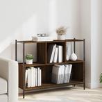vidaXL Boekenkast 102x28x77,5 cm bewerkt hout bruin, Huis en Inrichting, Kasten | Boekenkasten, Verzenden, Nieuw